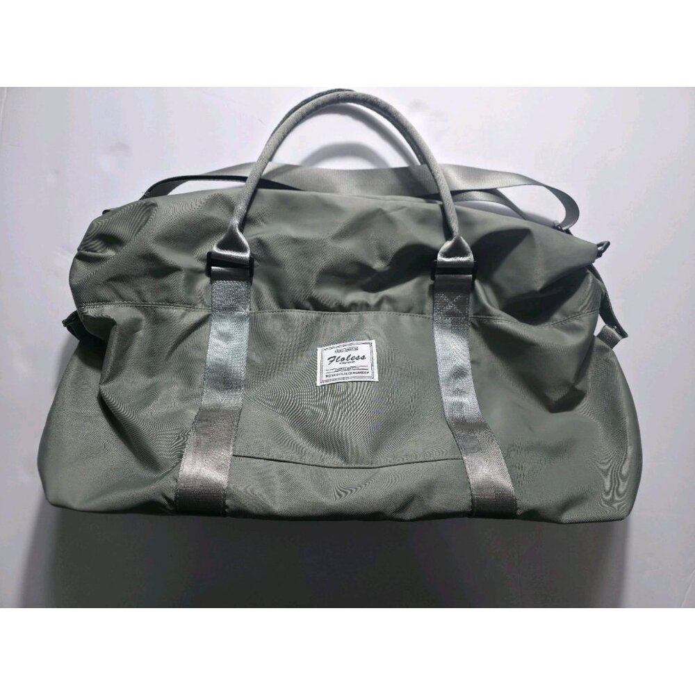 Flolead Workshop Olive Green Weekender Duffle Bag Travel Gym Carry On. HL357